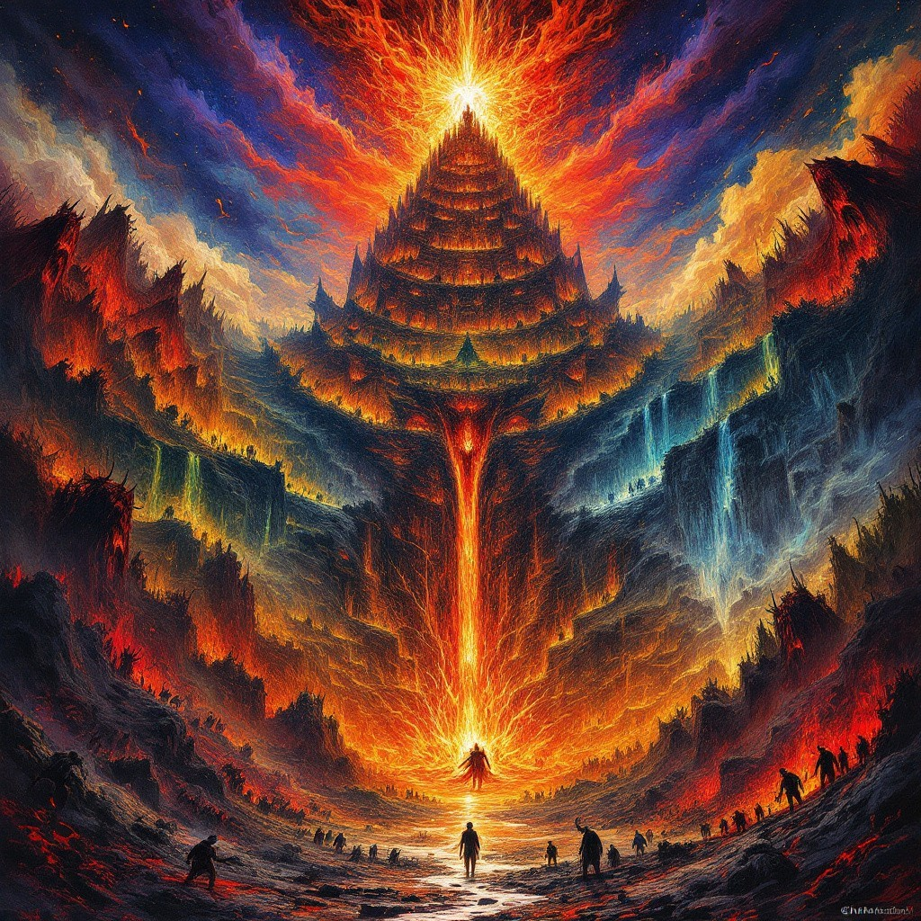 Naraka: The 28 Hells Chamber XV canvas artwork