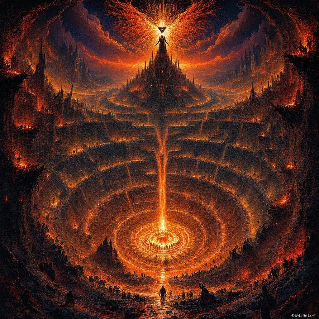 Dante's Nine Circles of Hell